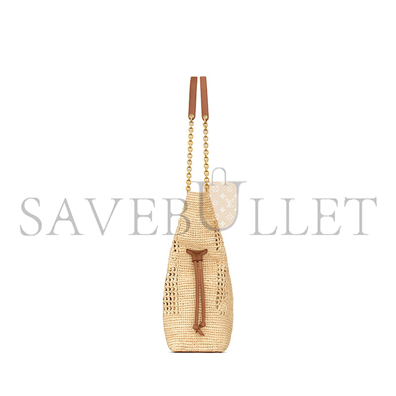 YSL JAMIE SHOPPING IN RAFFIA 838876GAAFY2791 (35*35*10cm)